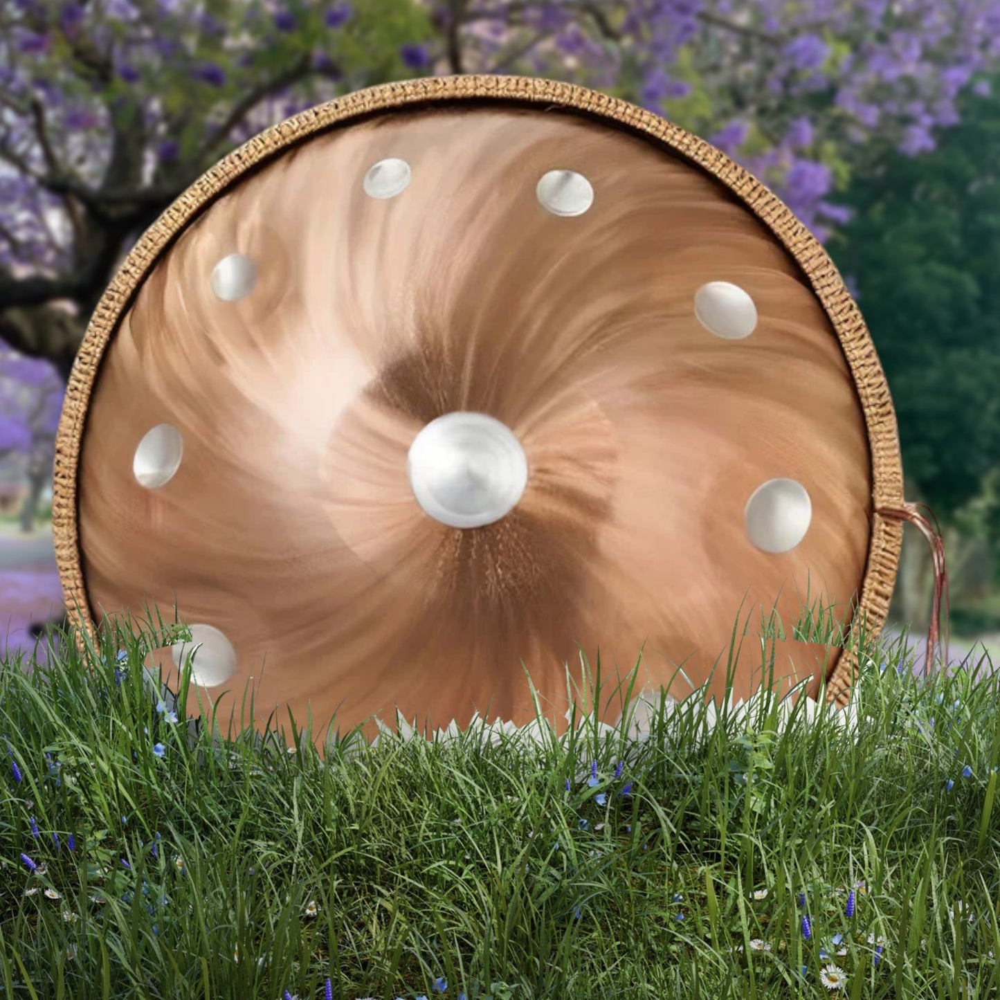 Handpan Byakugan 10 notes Kurd en ré mineur 440 Hz