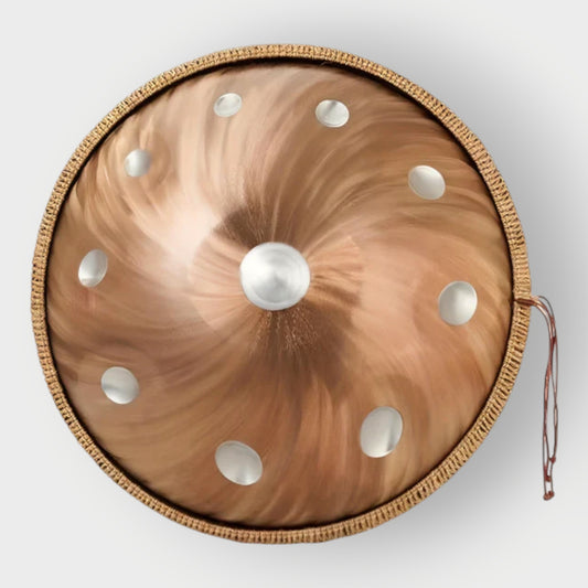 Handpan Byakugan 10 notes Kurd en ré mineur 440 Hz