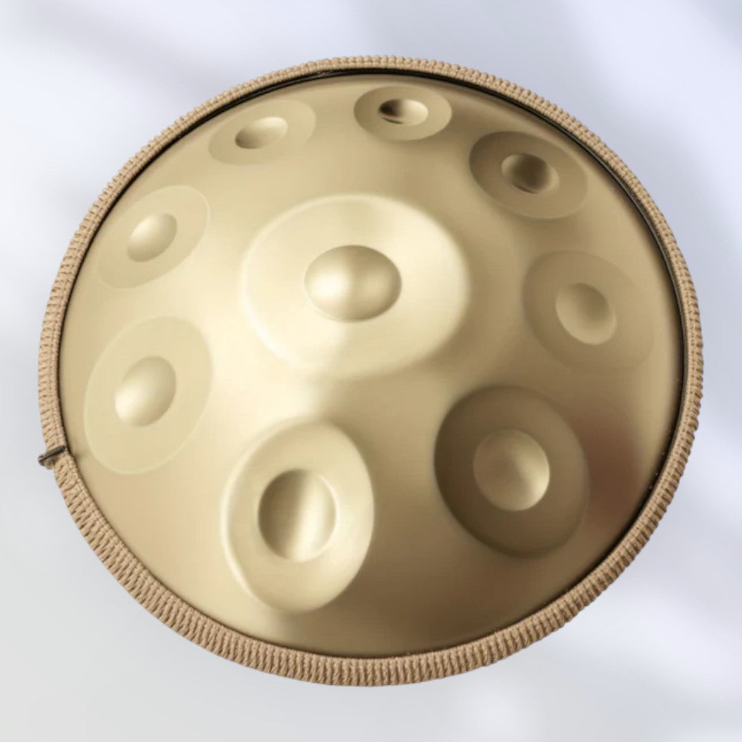 Handpan 9 notes Kurd en ré mineur 440 Hz