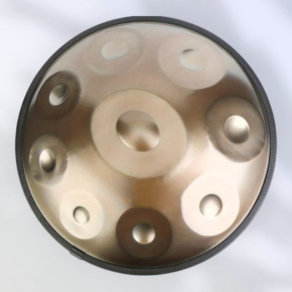Handpan 9 notes en ré majeur 440 Hz