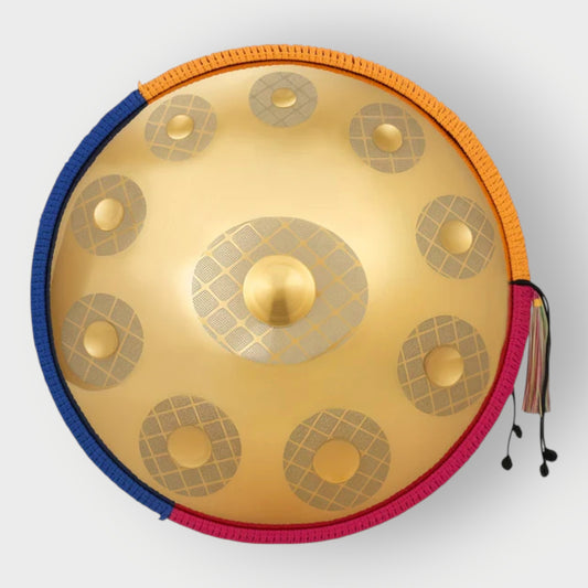 Handpan Kundra 10 notes kurd en ré mineur 440 Hz