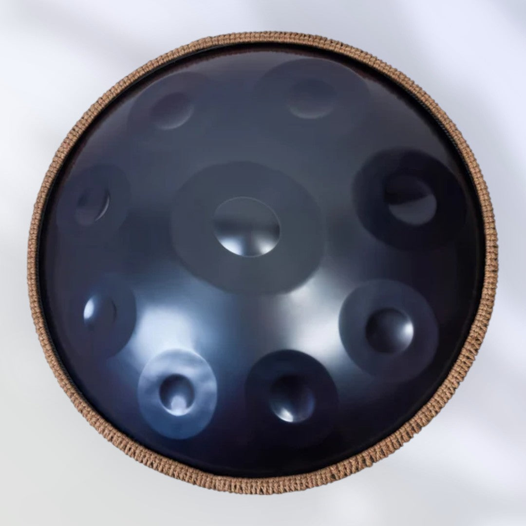 Handpan Bleu 9 notes en ré mineur 440Hz