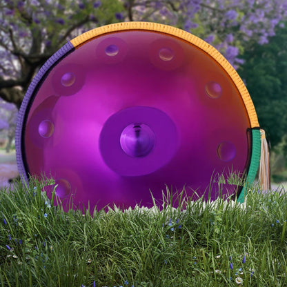 Handpan Dreamy Violet 10 notes en ré mineur 440 Hz
