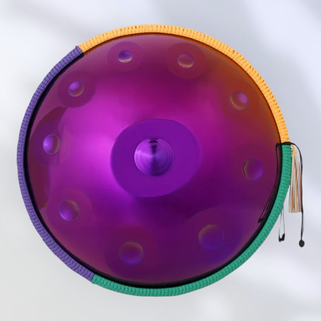 Handpan Dreamy Violet 10 notes en ré mineur 440 Hz
