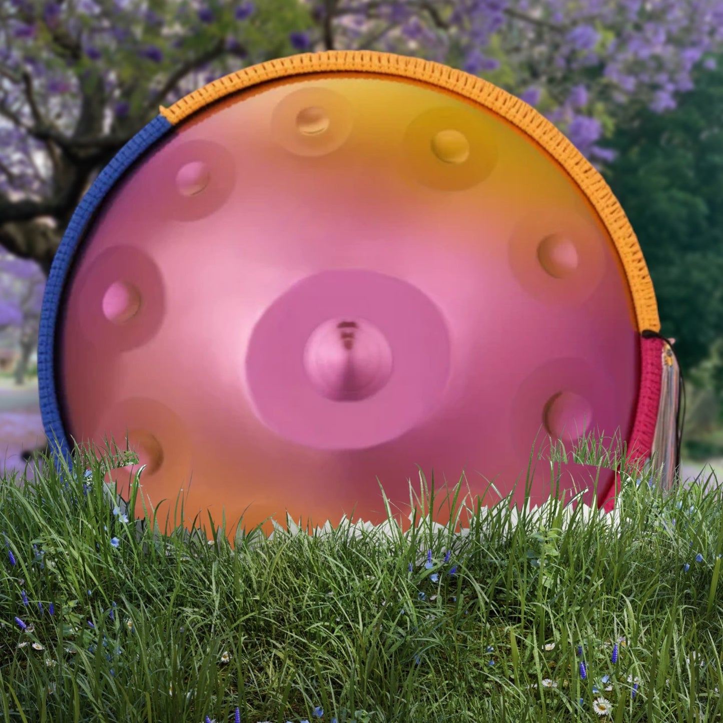 Handpan Dreamy Gradient 10 notes Kurd en ré mineur 440 Hz